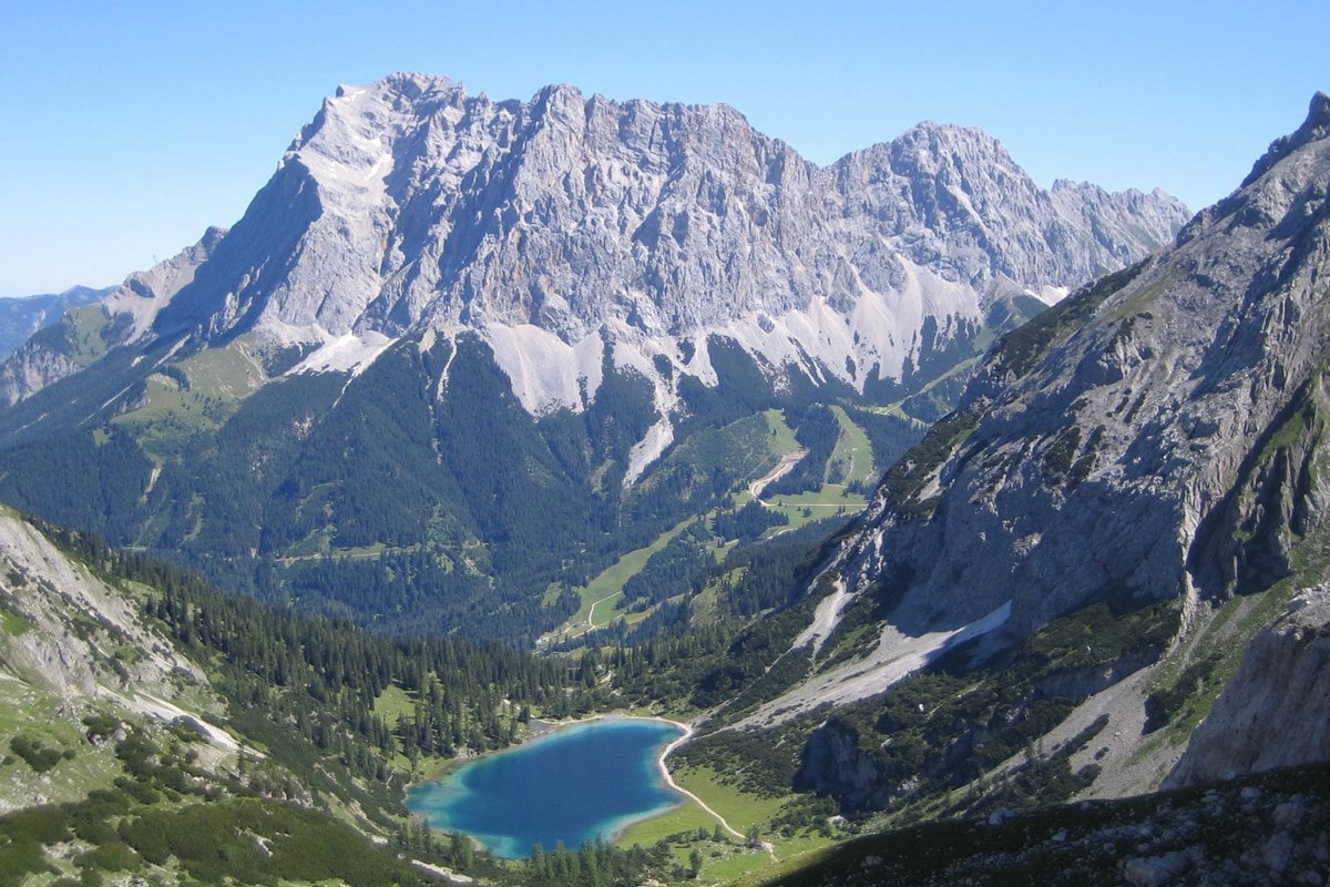 Top 10 highest mountains in Germany