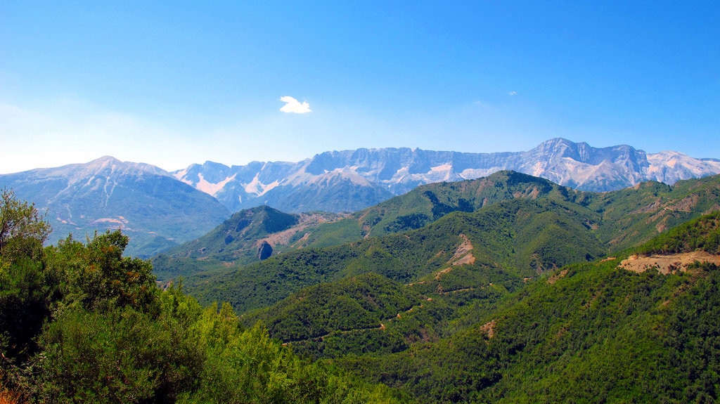 Top 10 highest mountains in Greece