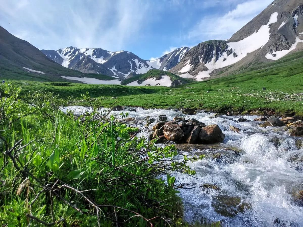 Top 10 highest mountains in Kazakhstan