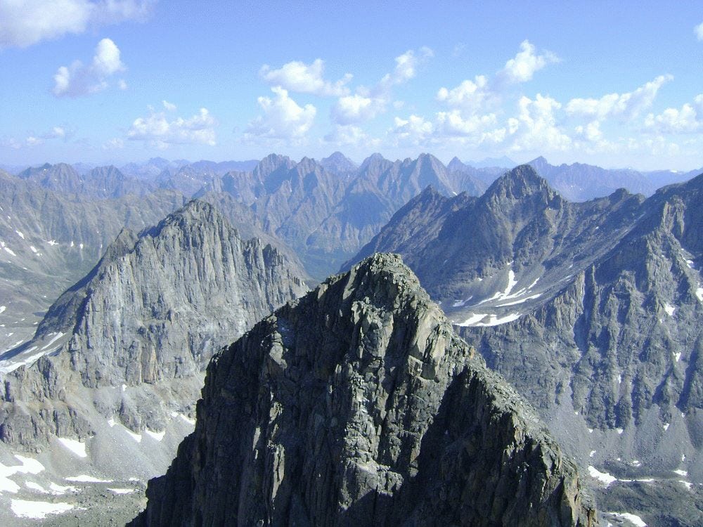 Top 10 highest mountains in Siberia