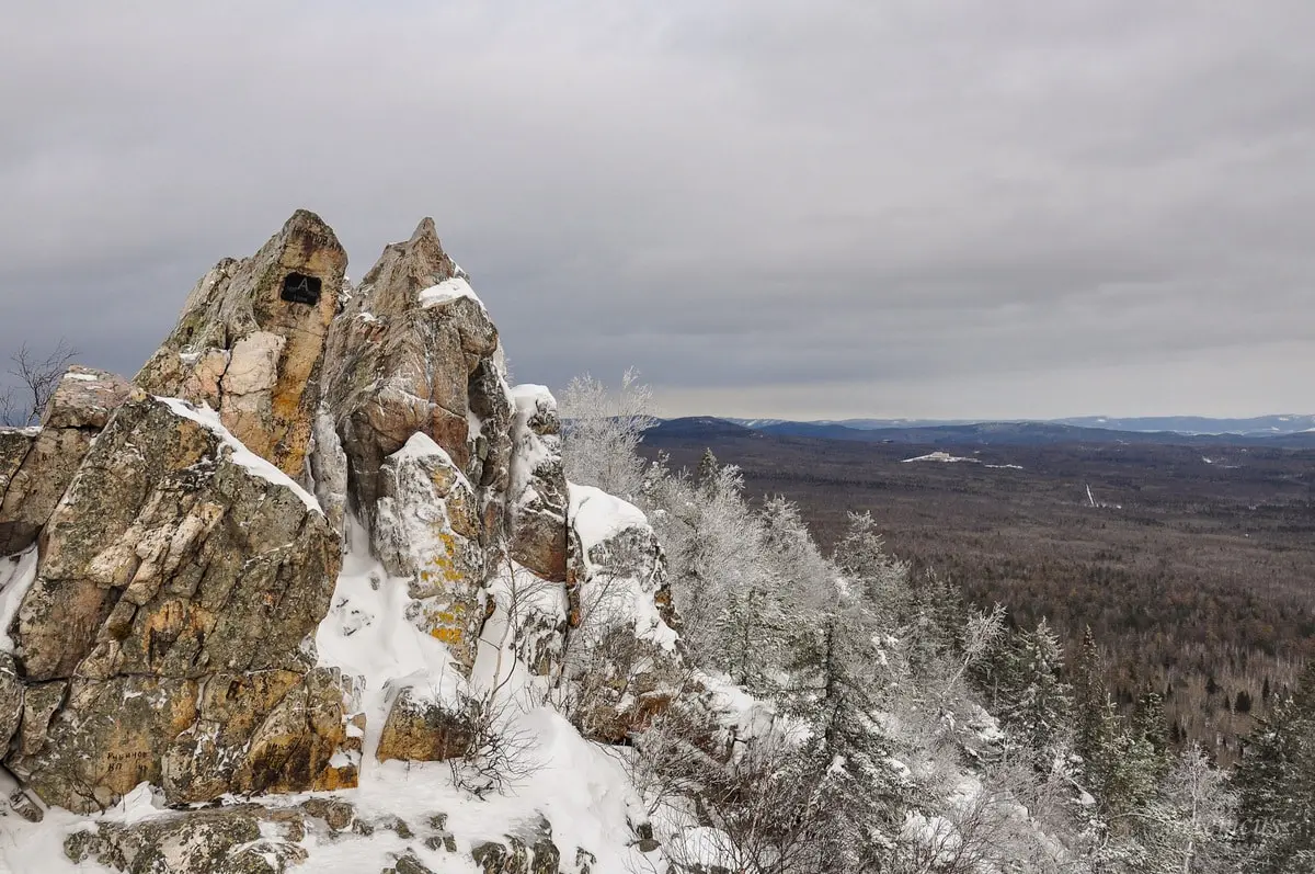 Top 10 highest mountains in the Chelyabinsk region