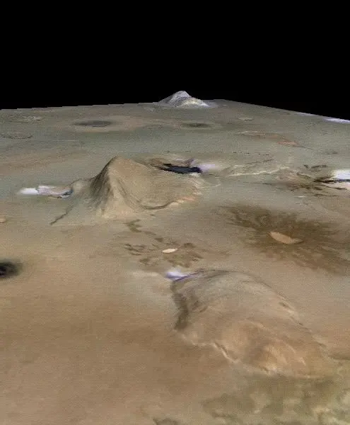 Top 10 highest mountains in the solar system