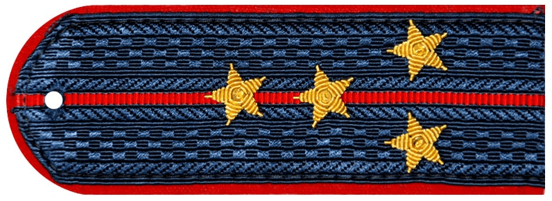 Top 10 highest ranks in the Russian army and police