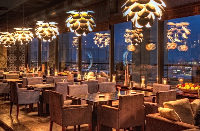 Top 10 highest restaurants in Moscow