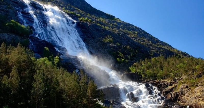 Top 10 highest waterfalls in Europe