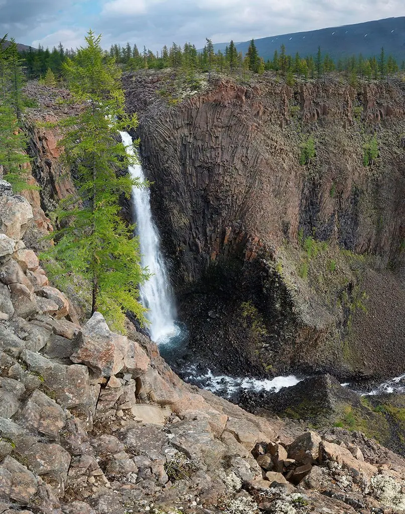 Top 10 highest waterfalls in Russia