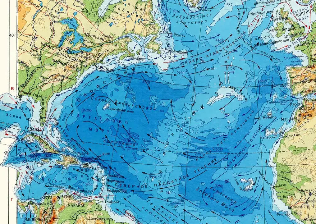 Top 10 interesting facts about the Sargasso Sea