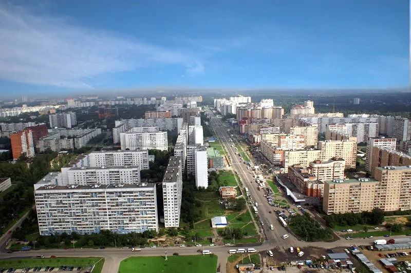 Top 10 largest cities in the Moscow region