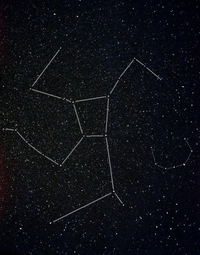 Top 10 largest constellations in the sky