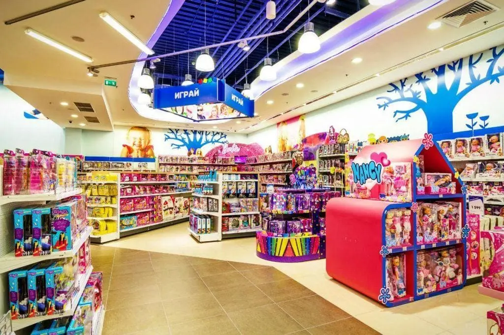 Top 10 largest Detsky Mir stores in Moscow