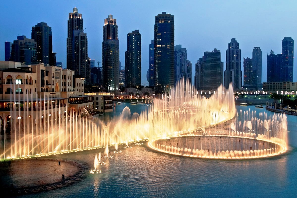 Top 10 largest fountains in the world