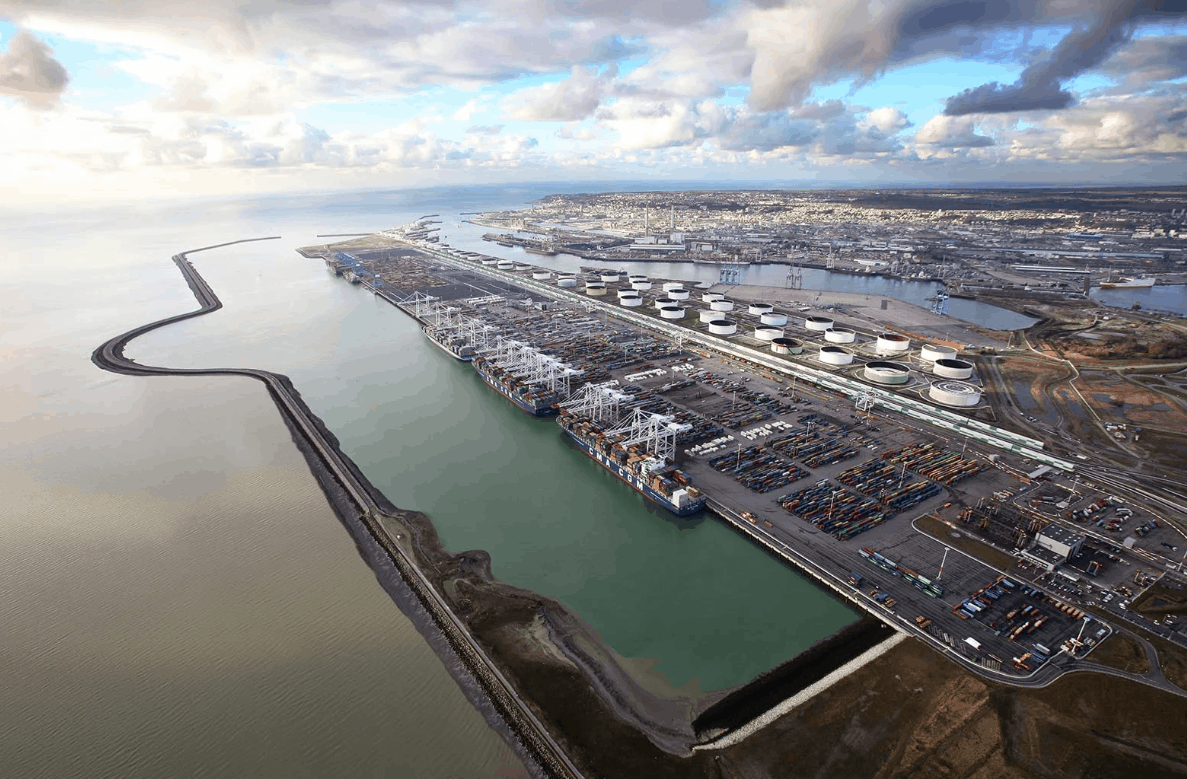 Top 10 largest seaports of foreign Europe