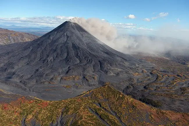 Top 10 largest volcanoes in Russia