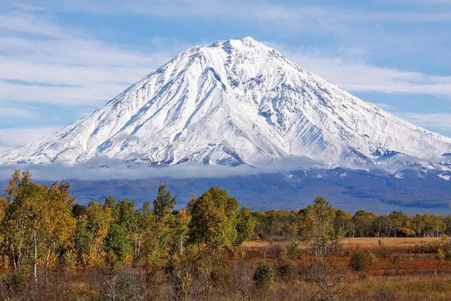 Top 10 largest volcanoes in Russia