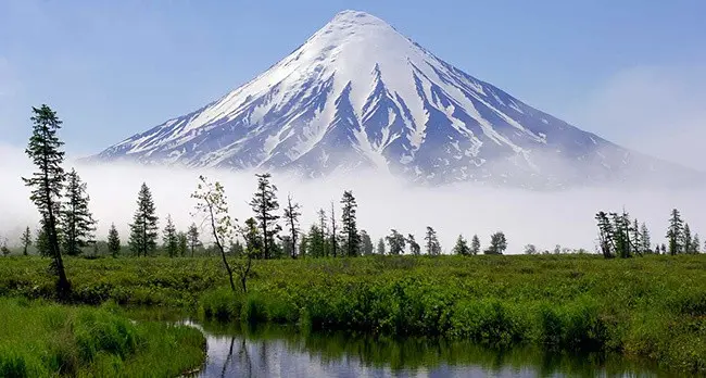 Top 10 largest volcanoes in Russia