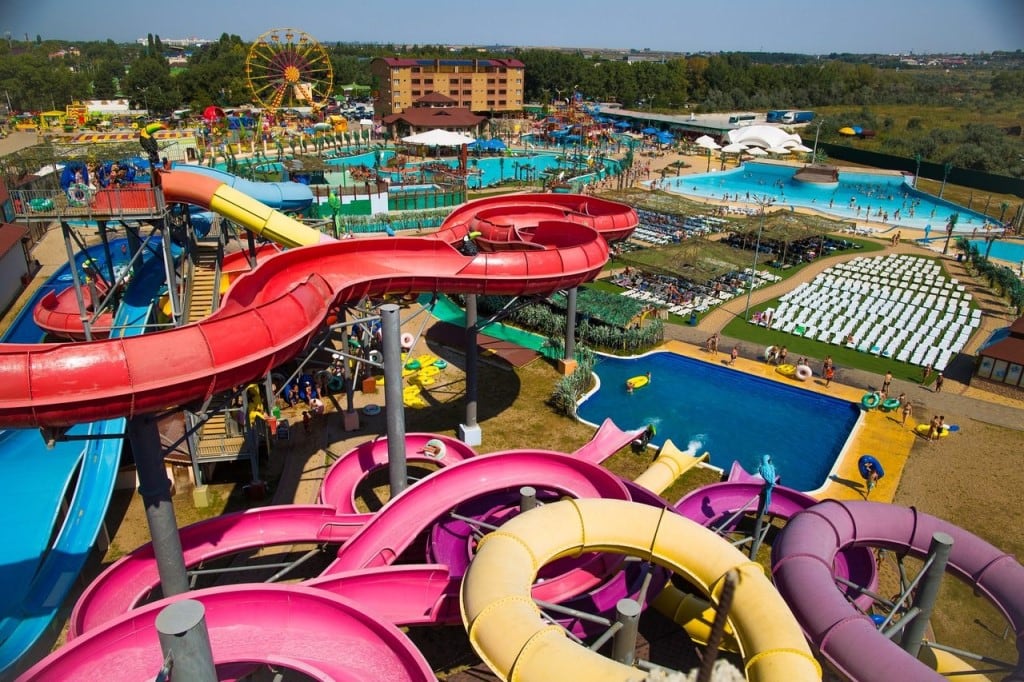 Top 10 largest water parks in Russia