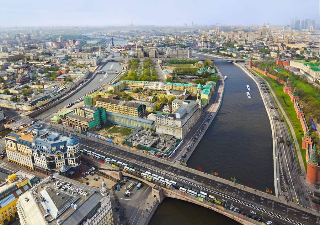 Top 10 longest cities in Russia