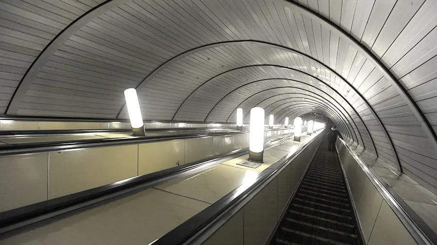 Top 10 longest escalators in the Moscow metro