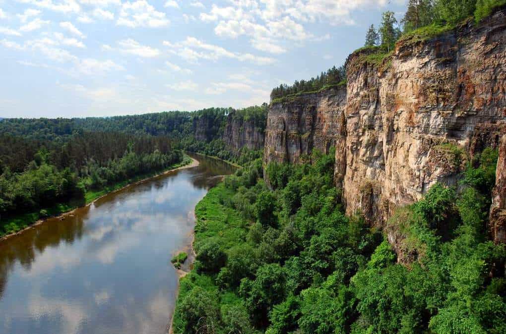 Top 10 longest rivers in Bashkortostan