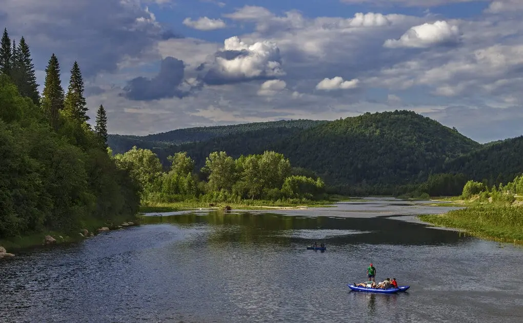 Top 10 longest rivers in Bashkortostan