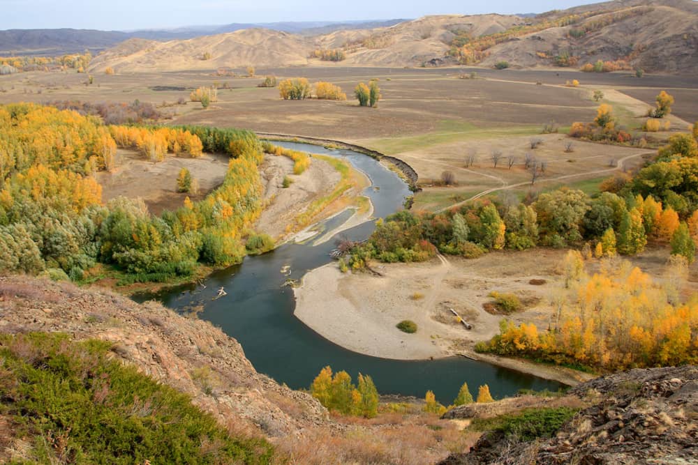 Top 10 longest rivers in Bashkortostan