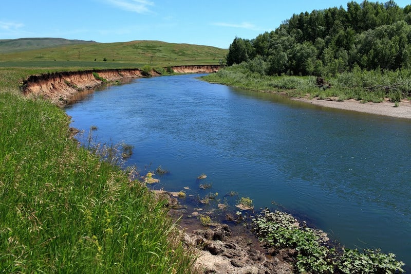 Top 10 longest rivers in Bashkortostan