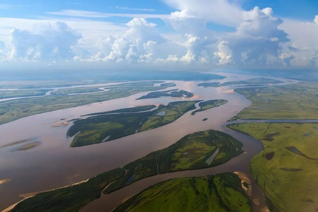 Top 10 longest rivers in Eurasia