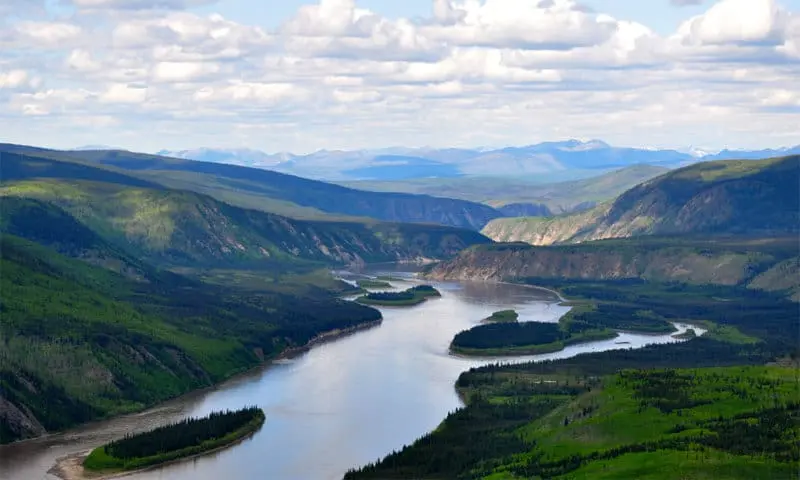 Top 10 longest rivers in North America