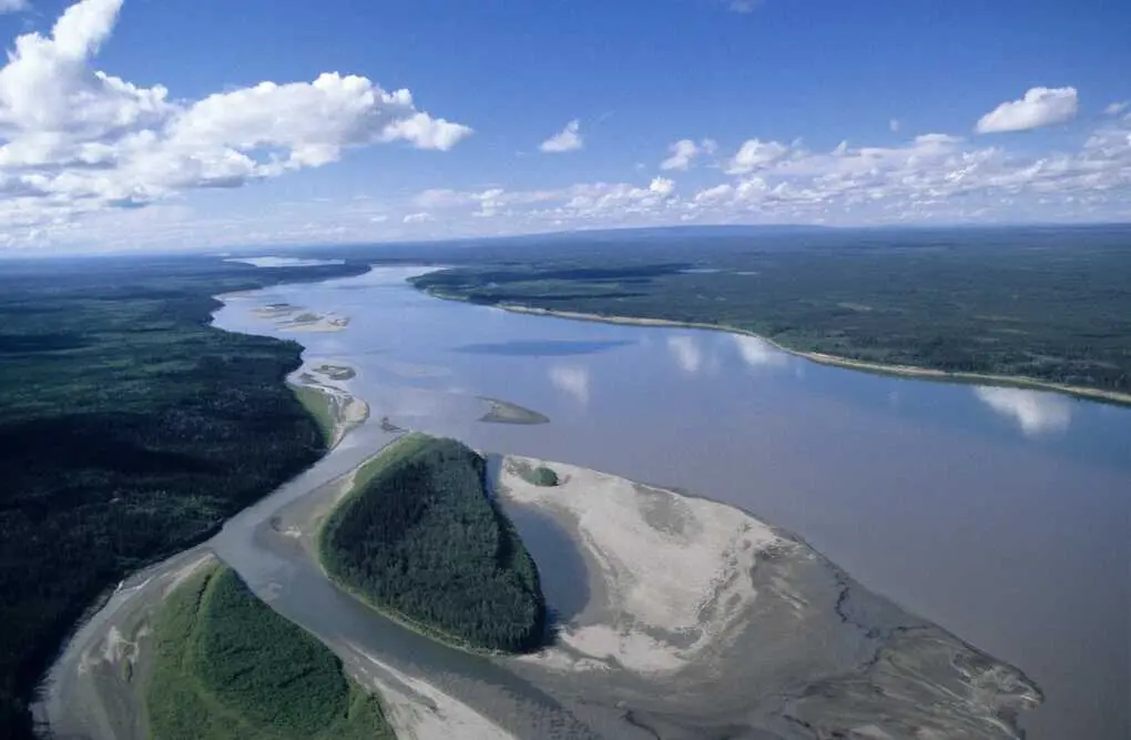 Top 10 longest rivers in North America