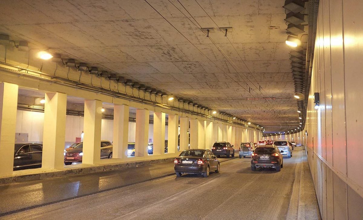 Top 10 longest road tunnels in Moscow