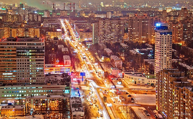 Top 10 longest streets in Russia