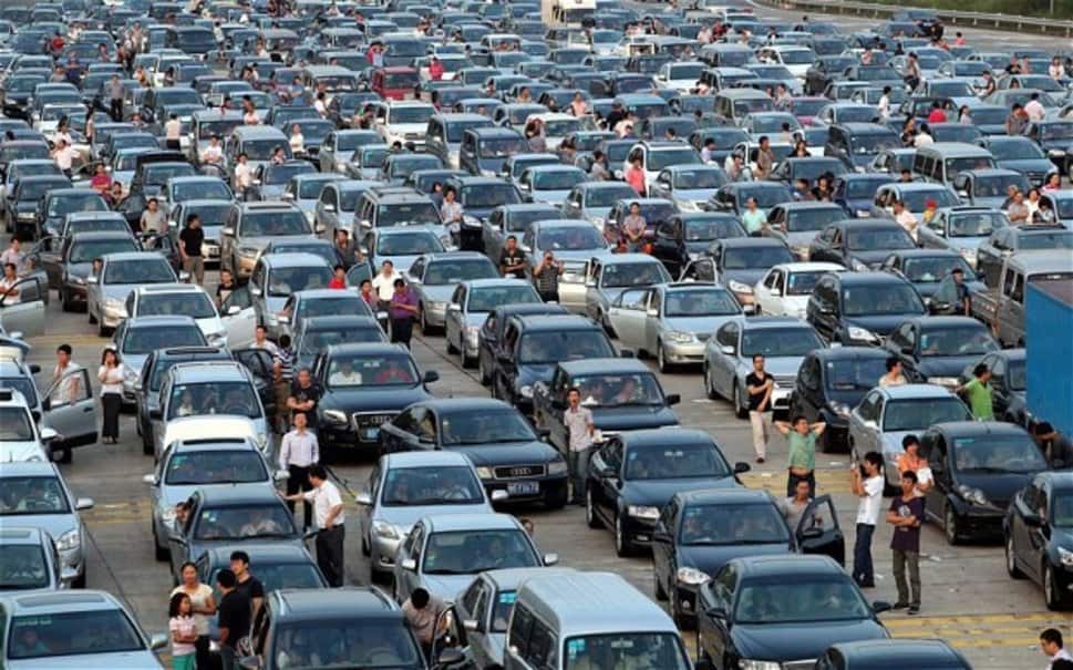 Top 10 longest traffic jams in the world in which cars stood for several days