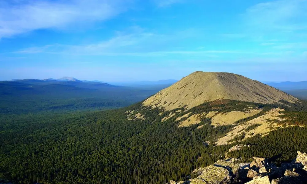 Top 10 lowest mountains in Russia