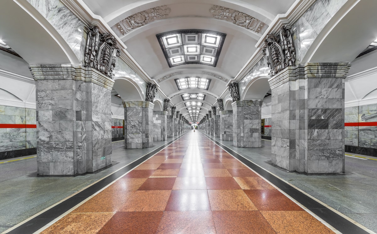 Top 10 most beautiful metro stations in St. Petersburg