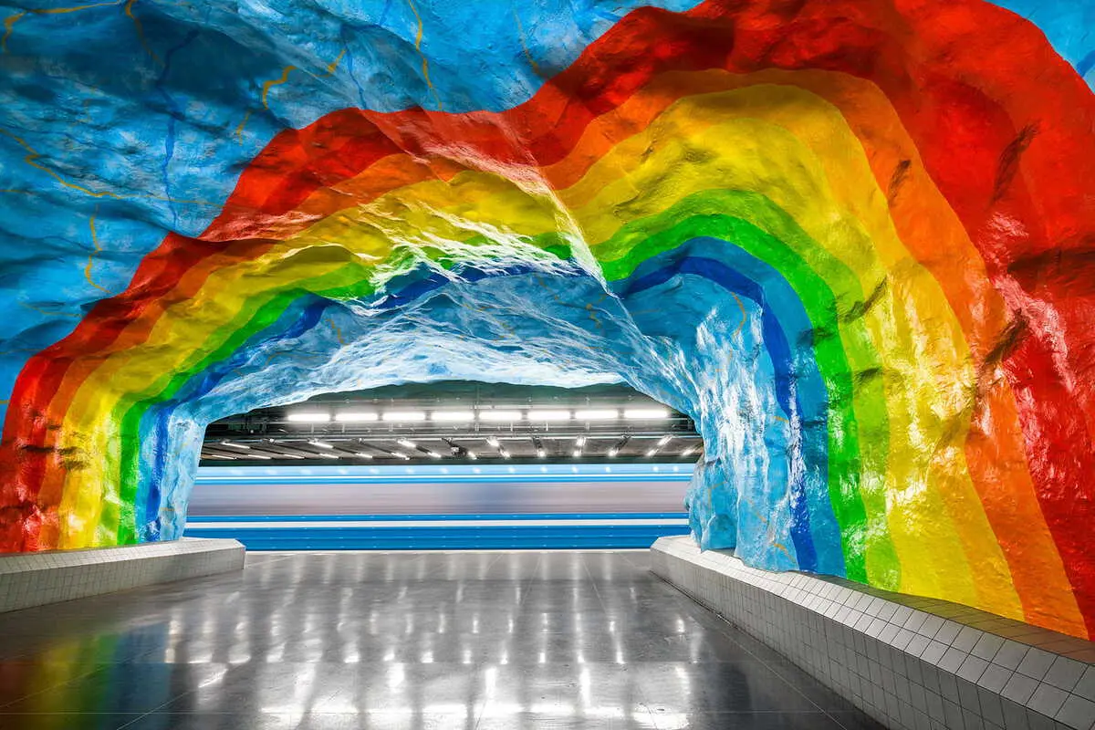 Top 10 most beautiful metro stations in Stockholm