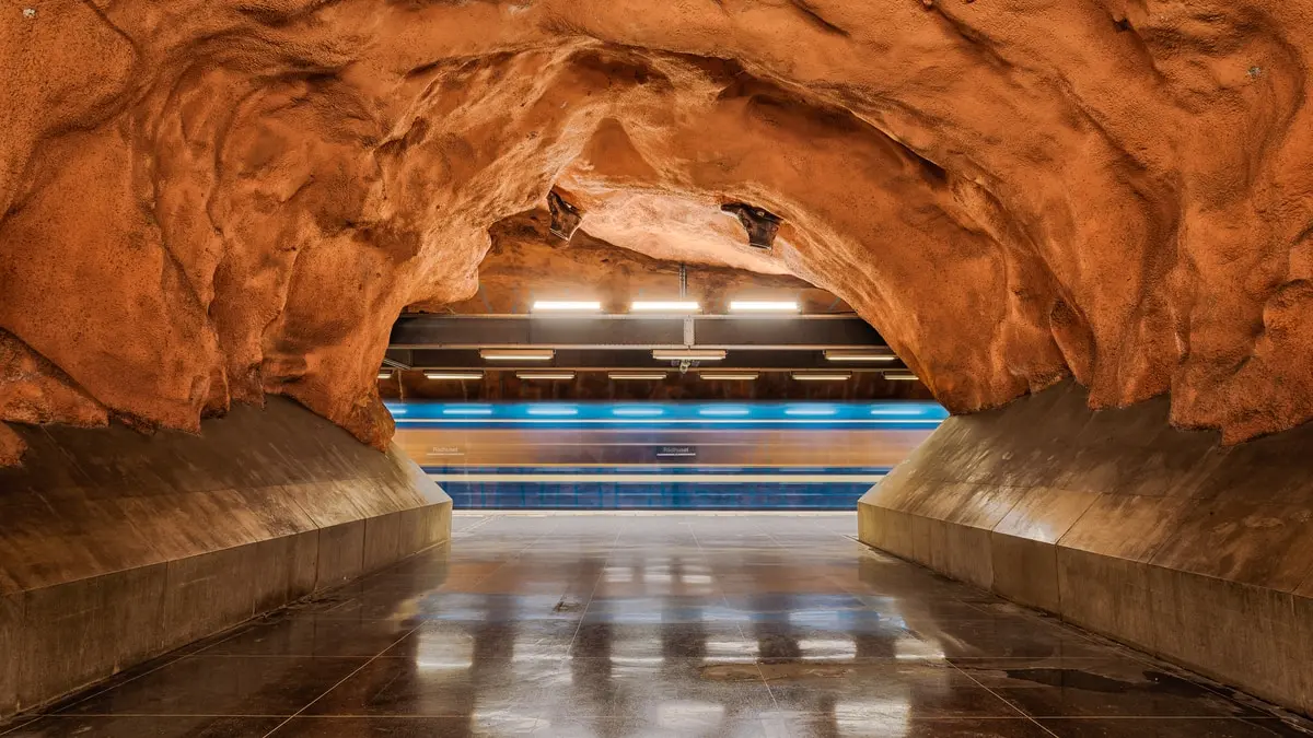 Top 10 most beautiful metro stations in Stockholm