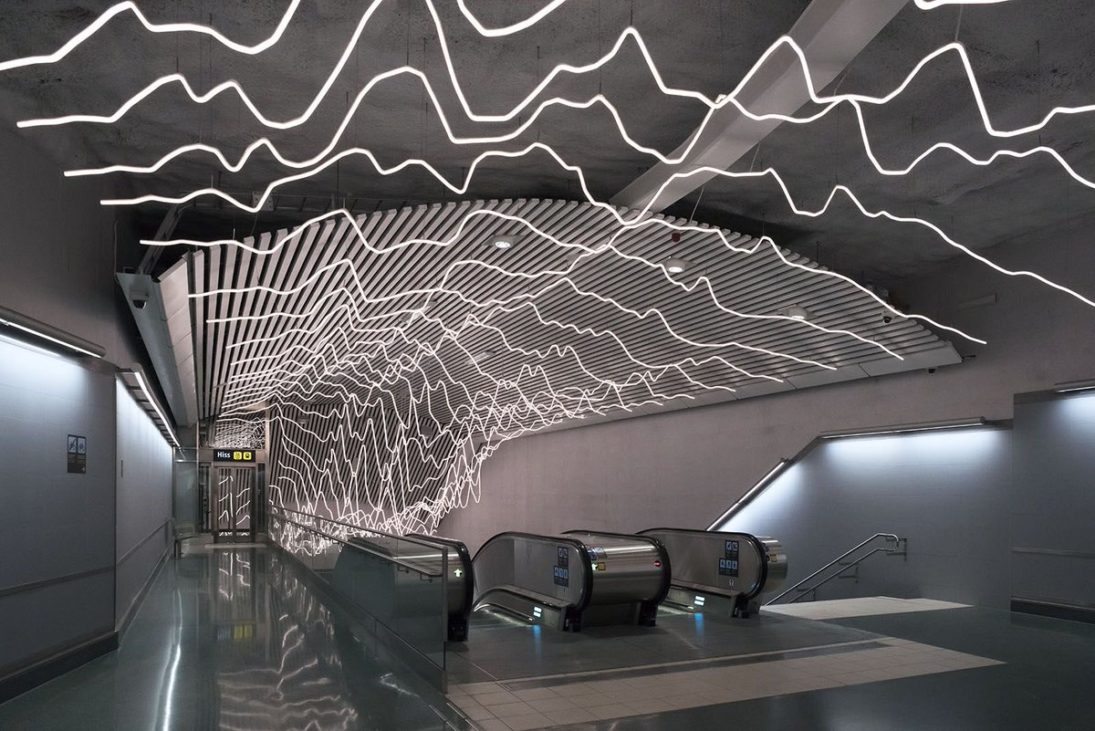 Top 10 most beautiful metro stations in Stockholm