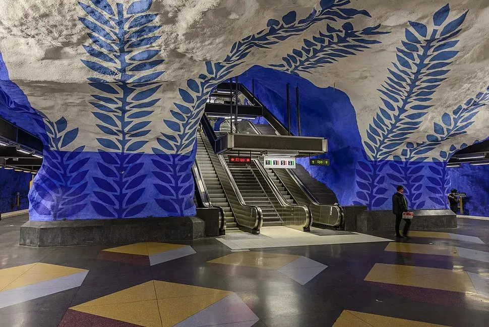 Top 10 most beautiful metro stations in Stockholm