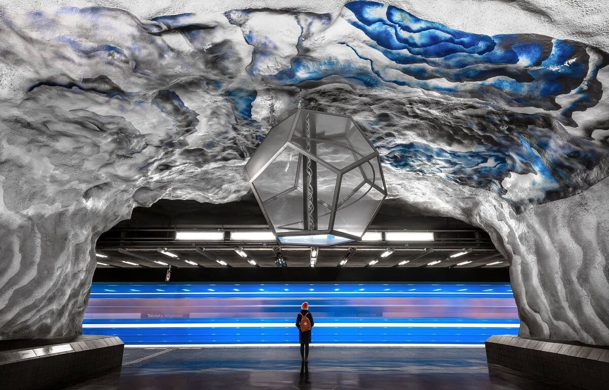 Top 10 most beautiful metro stations in Stockholm