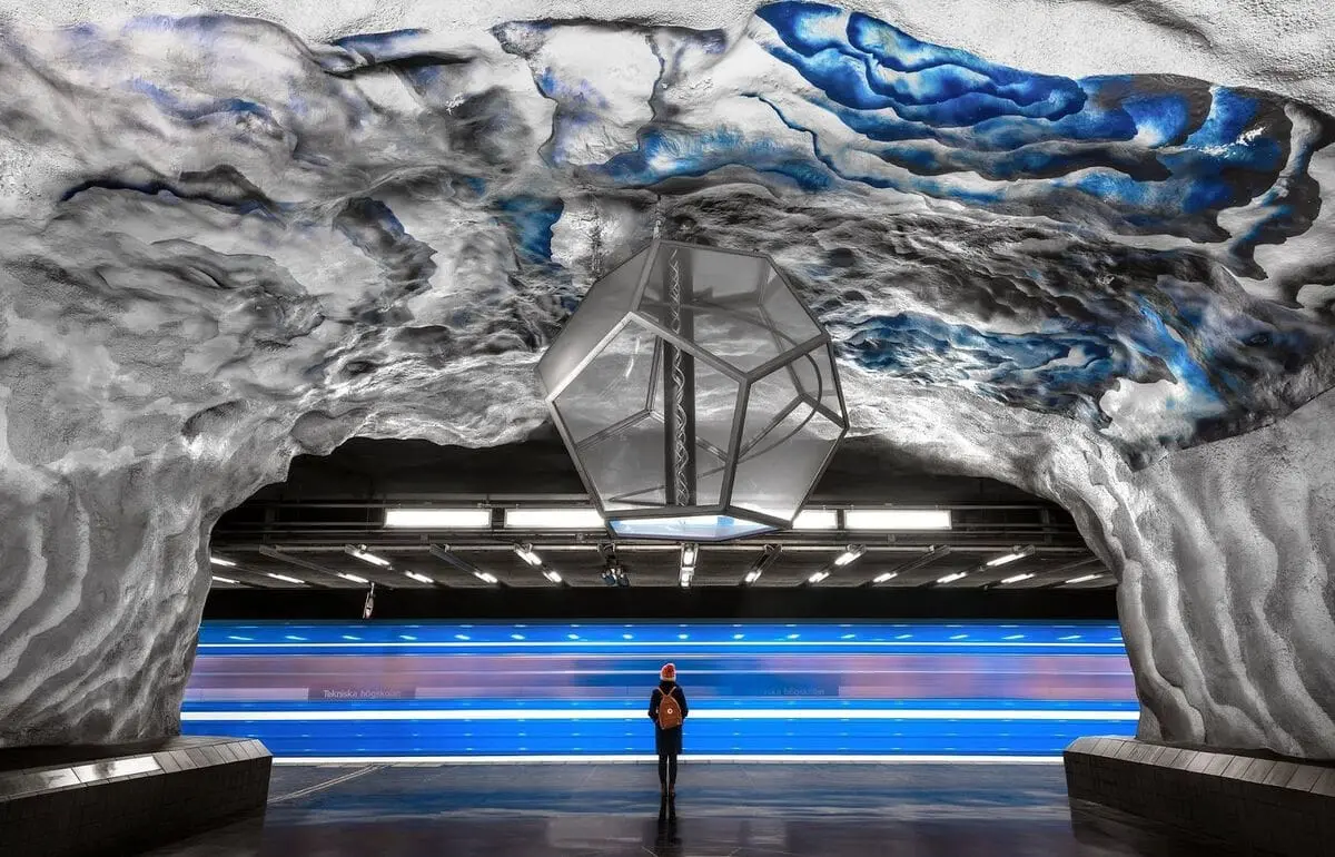 Top 10 most beautiful metro stations in Stockholm