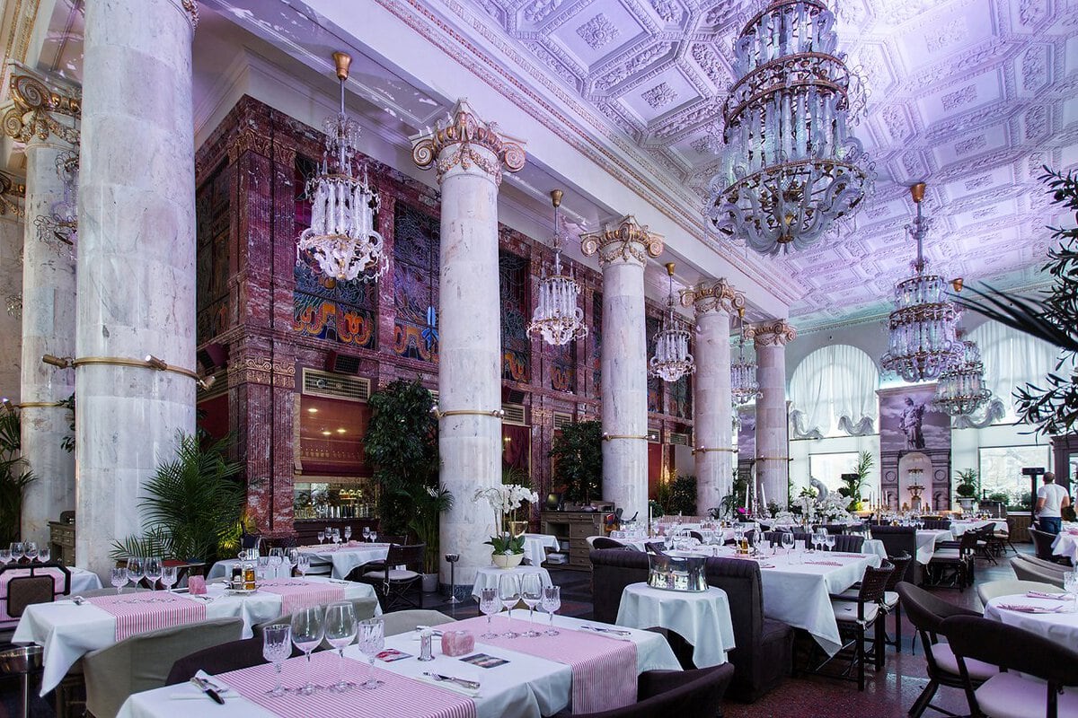 Top 10 most beautiful restaurants in Moscow by interior design