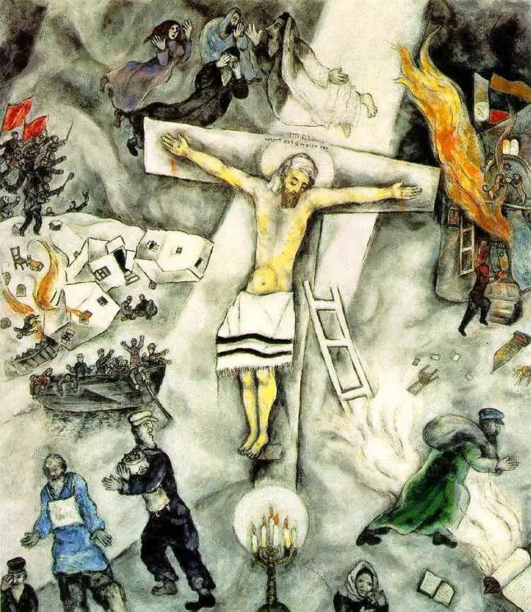 TOP 10 most famous paintings by artist Marc Chagall