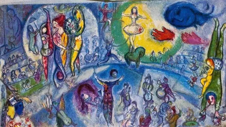 TOP 10 most famous paintings by artist Marc Chagall