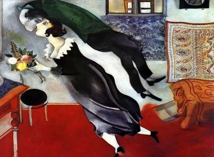 TOP 10 most famous paintings by artist Marc Chagall