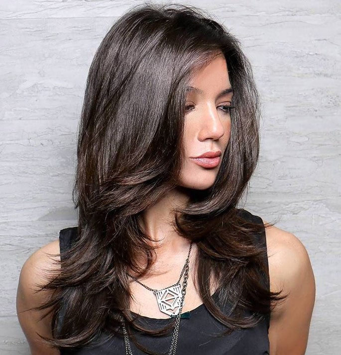 Top 10 most fashionable womens haircuts for long hair in 2019