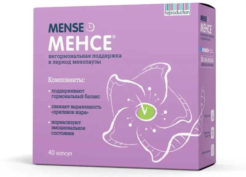 TOP 10 of the best new generation non-hormonal drugs for menopause