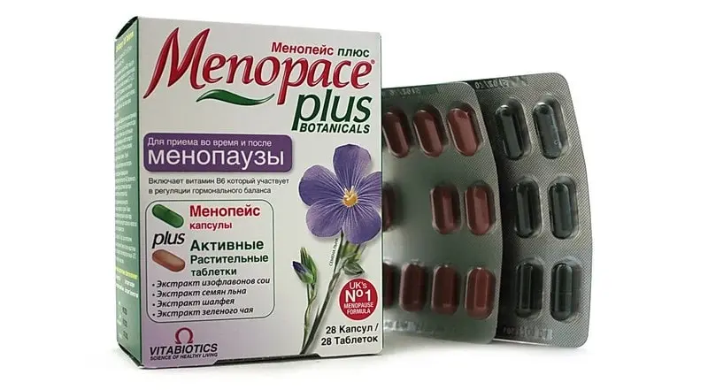 TOP 10 of the best new generation non-hormonal drugs for menopause