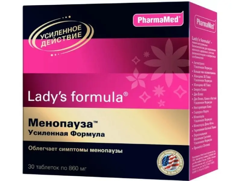 TOP 10 of the best new generation non-hormonal drugs for menopause