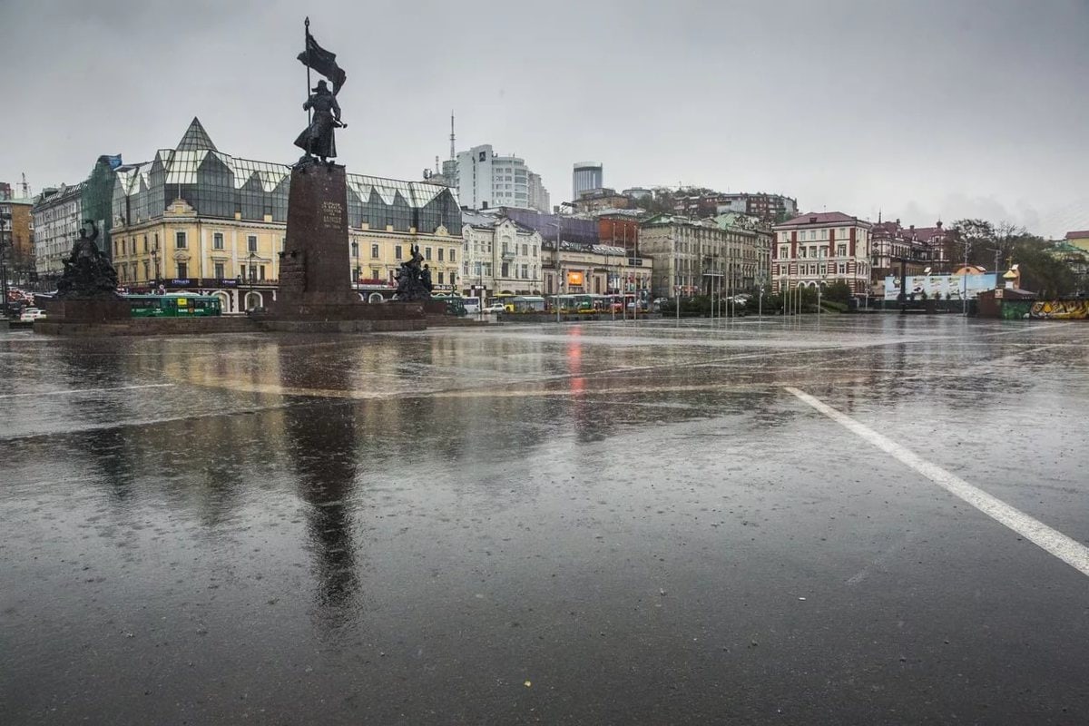 Top 10 rainiest cities in Russia