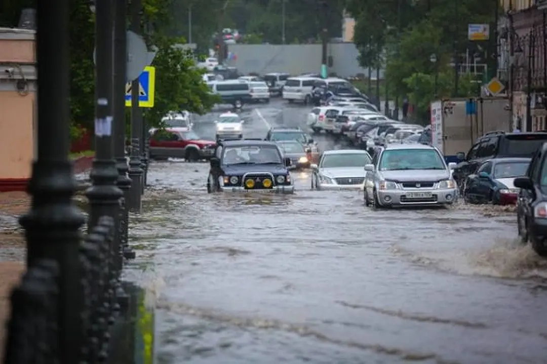 Top 10 rainiest cities in Russia